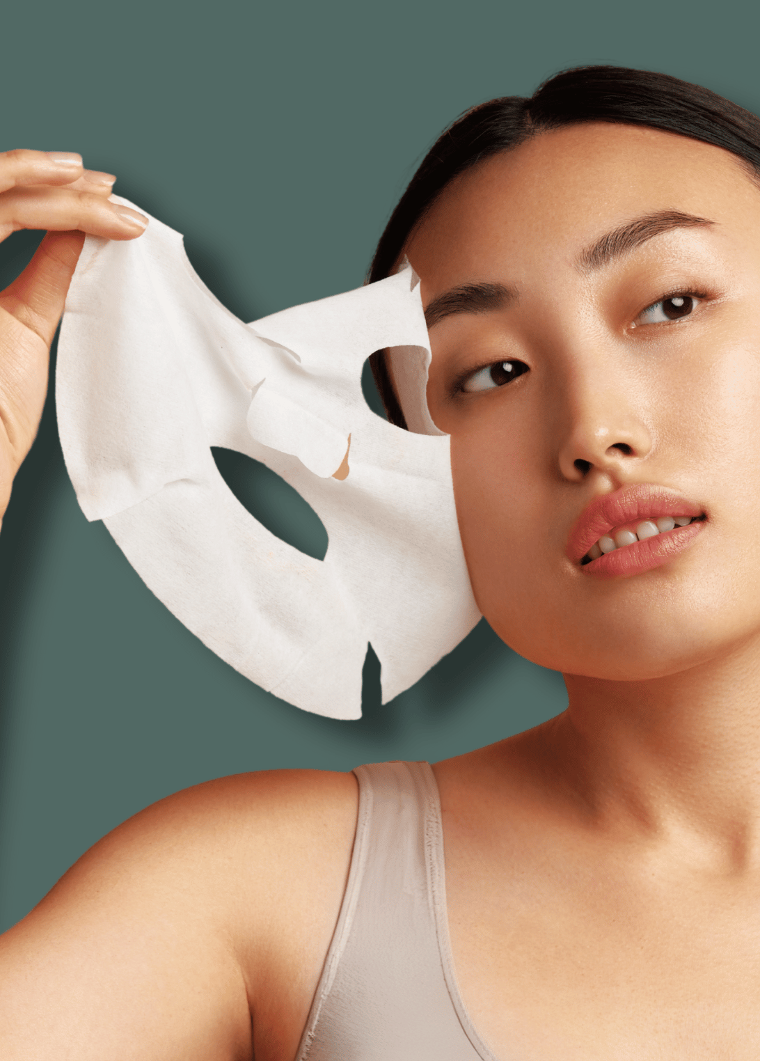 GLOW peptide sheet masks