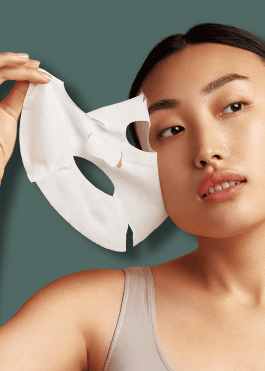 GLOW peptide sheet masks