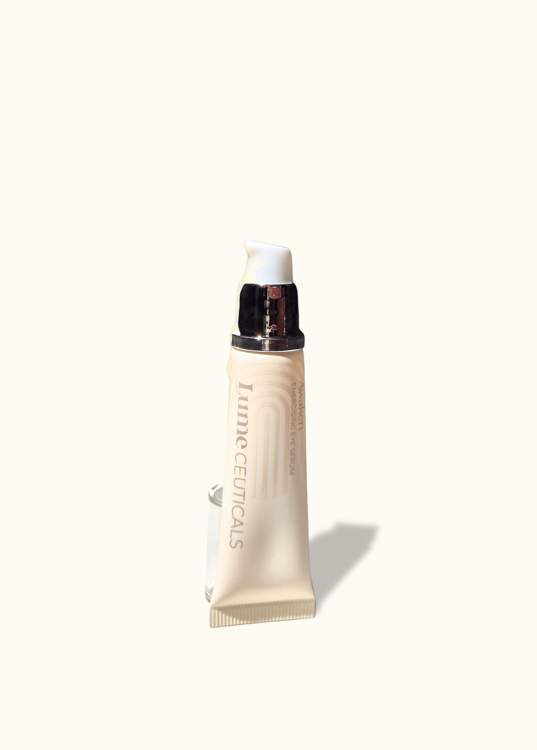 Awaken airless 10ml tube for compact and convenient travel.